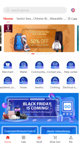 【商业代售】WoShop多商户跨境电商系统/TP6+Swoole架构/多语言国际支付/Uniapp+Vue全端源码
